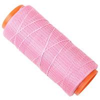 Нитки вощеные плоские OZEN IPLIK LIMAXS 1,0 мм (100м) розовые (2324)