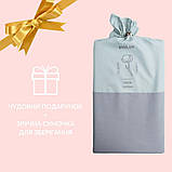 Підковдра 200x220 см сатин бавовна натуральна IDEIA в упаковці сірий v-50, фото 4