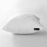 Подушка NORDIC COMFORT IDEIA 50х50 см чохол стьобаний антиалергенне волокно біла, фото 5