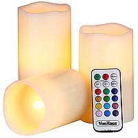 Светодиодные свечи 2Life Luma Candles с пультом White (n-225) IN, код: 1678832