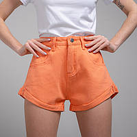 Шорты женские джинсовые 200485 р.L Fashion Оранжевый IN, код: 8346274