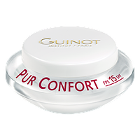 Защитный успокаивающий крем Guinot Crème Pur Confort SPF 15 50 мл IN, код: 8213595
