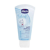 Крем под подгузник 4 в 1, с цинком и пантенолом Chicco Natural Sensation, 100 мл