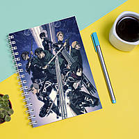 Скетчбук Sketchbook блокнот для рисования с принтом Attack on Titan - Вторжение титанов 7 А3 IN, код: 8301383