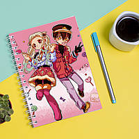 Скетчбук Sketchbook блокнот для рисования с принтом Jibaku Shounen Hanako-kun Туалетный мальч IN, код: 8301508