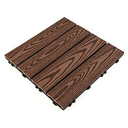 Композитна плитка WPC 30х30х2см Кедр (D) SW-00001705