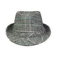 Шляпа Trilby Alan 58 59 см Серый + Синий (21059) IN, код: 1402887