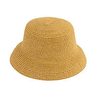 Шляпа соломенная летняя Summer hat чарли 54-56 Светло-коричневый (17496) IN, код: 1895933