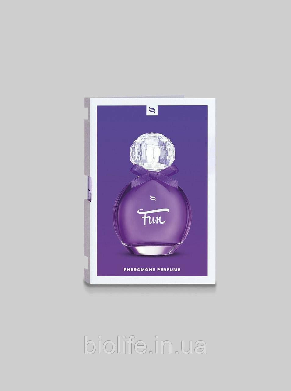 Пробник парфумів з феромонами Obsessive Perfume Fun — sample (1 мл)