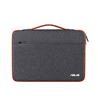 Сумка для ноутбука или документов 15,6 Asus Digital Серая с оранжевым (IBN039SJ3) IN, код: 8037227
