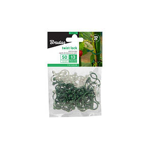 Затискачі діаметром 13 мм., 50 шт., TWIST LOCK, TYK13GR/50, фото 4