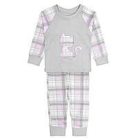 Детская пижама Dexters для девочек kitten 86 см серый (136689400) IN, код: 8334248