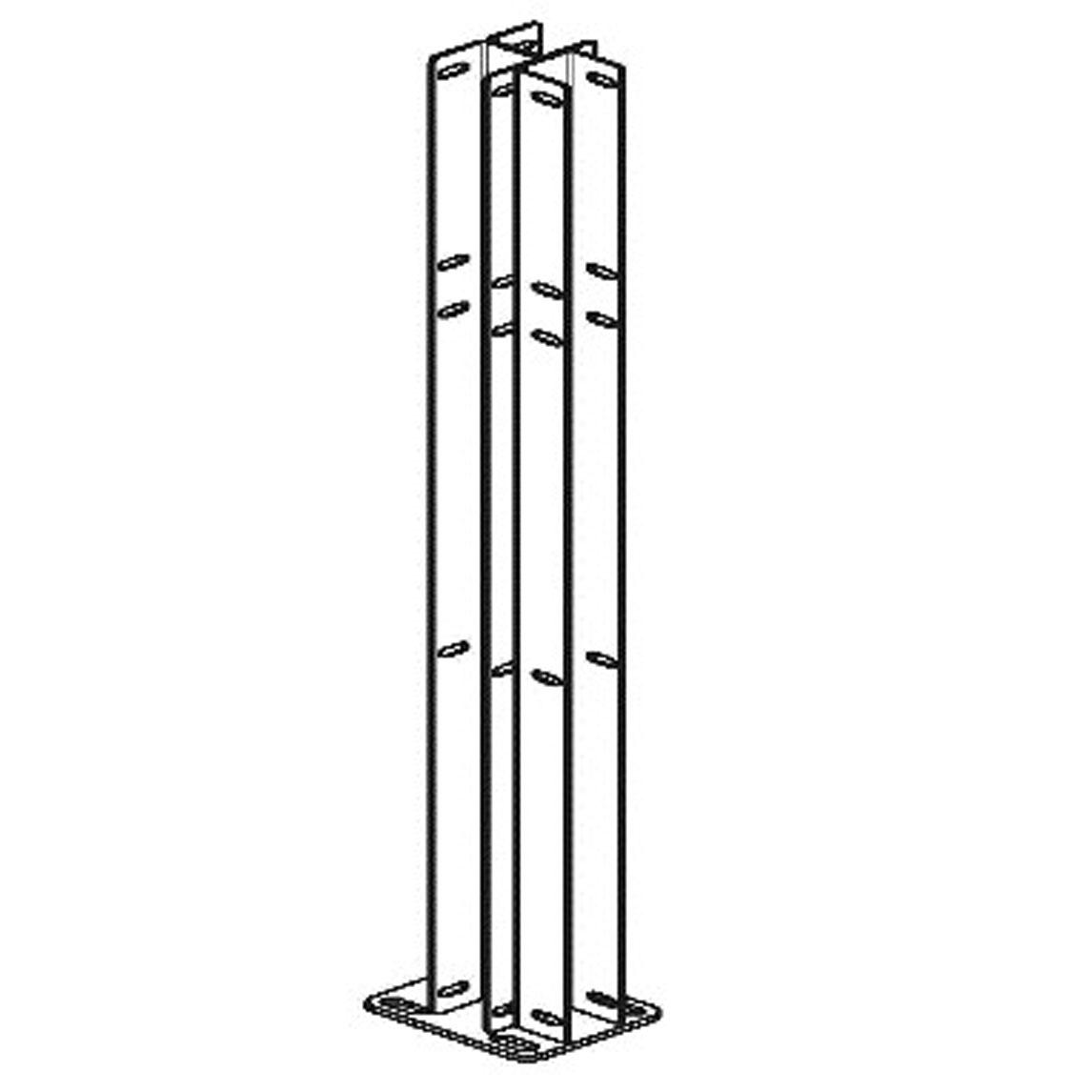 Стійка трійна 750 мм
