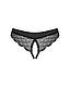 Трусики з доступом Obsessive Chemeris crotchless panties XL/2XL  18+, фото 7