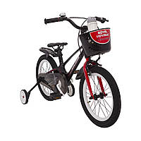 Детский Велосипед с корзинкой и боковыми колесами Royal Voyage 16 дюймов Royal Voyage Shadow PZ, код: 7294567
