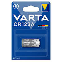 Батарейка литиевая VARTA Lithium CR123A, 3V, bli 1 BAN