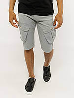Мужские джинсовые шорты 30 светло-серый Denim ЦБ-00213863 BM, код: 8420688