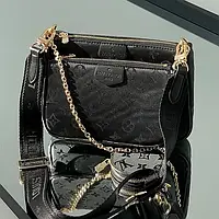 Louis Vuitton Pochete Multi Black 23 х 16 х 5 см женские сумочки и клатчи высокое качество