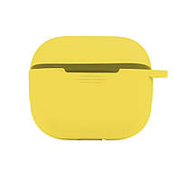 Чехол с карабином Silicone Case Airpods 3 Canary yellow UL, код: 8323357