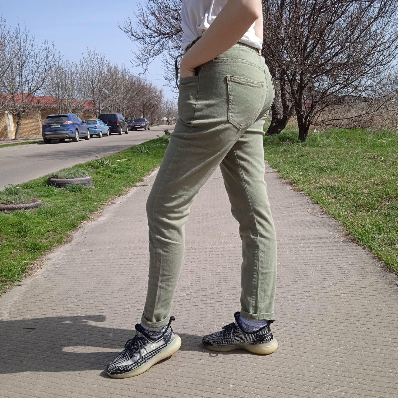 Жіночі джинси джегінси Мом MOM "ЛАСТІВКА" Art: 1090-1