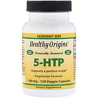 Аминокислота Healthy Origins 5-HTP 100мг 120 гелевых капсул UL, код: 1771647
