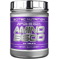 Амінокомплекс для спорту Scitec Nutrition Amino 5600 200 Tabs UL, код: 7519562