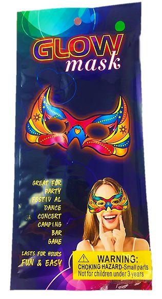 Неонова маска Glow Mask Маскарад MiC (GlowMask3) SP, код: 2330678