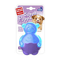Игрушка для собак GiGwi Мишка с пищалкой синий Suppa Puppa 9 см Голубой (75035) BM, код: 7687788