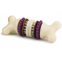 Игрушка для зубов c лакомством для собак Premier Bristle Bone M Белый (729849129696) BM, код: 7937318