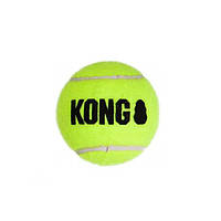 Игрушка воздушный теннисный мяч для собак средних пород KONG AirDog SqueakAir Ball М 3 шт Ø 6 BM, код: 8249143