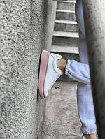 Alexander McQueen Low White Pink 1 кроссовки и кеды высокое качество Размер 37