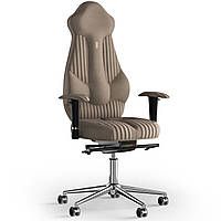 Кресло KULIK SYSTEM IMPERIAL Ткань с подголовником со строчкой Карамельный (7-901-WS-MC-0502) BM, код: 1685943