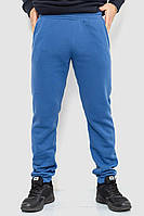Спортивные штаны мужские на флисе однотонные джинс 190R236 Ager XXL PZ, код: 8387561
