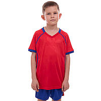 Форма футбольная подростковая Lingo LD-5019T M-26 возраст 12лет рост 130см Красный-Синий z14-2024