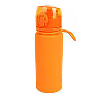 Бутылка Tramp TRC-093 500 мл силиконовая Orange z18-2024