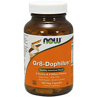 Пробиотик NOW Foods Gr8-Dophilus 8 billion 120 Veg Caps z17-2024