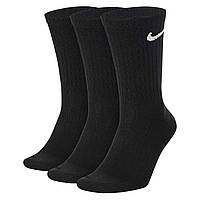 Носки Nike Everyday Lightweight Crew 3-pack 38-42 Black SX7676-010 z17-2024