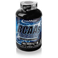 Аминокислота BCAA для спорта IronMaxx BCAAs Ultra Strong 2:1:1 180 Tabs z17-2024