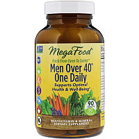 Витамины для мужчин MegaFood Men Over 40 One Daily без железа 40+ 90 таблеток (2288) BM, код: 1535352