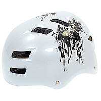 Шлем для экстремального спорта Zelart MTV01 р-р M 55-58 белый z14-2024