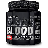 Комплекс до тренировки BioTechUSA Black Blood CAF+ 300 g /30 servings/ Blueberry z17-2024