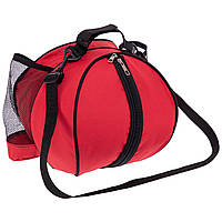Сумка-рюкзак для мяча SP-Sport C-4626 d-22см Красный z17-2024