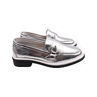 Туфлі жіночі Aquamarin срібло натуральна шкіра 2295-23DTC 37 NX, код: 7770218