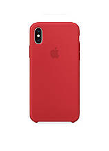 Чохол силіконовий soft-touch Apple Silicone case для iPhone Xs Max червоний PRODUCT Red z12-2024