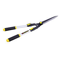 Ножиці телескопічні для живоплоту DingKe 680-900 мм садові механічний кущоріз Yellow z12-2024