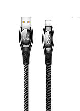 Кабель Lightning to USB Usams U36 1,2 метра Black (US-SJ368) z12-2024