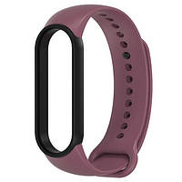 Ремешок MiJobs Double Color для Xiaomi Mi Band 5 6 Grape NB, код: 6499521