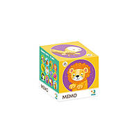 Развивающая игра Мемо дикие животные DoDo Toys (300157) ST, код: 2319338