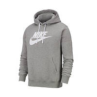 Бомбер мужской Nike Sportswear Club Fleece (BV2973-063) L Серый NX, код: 7618817