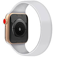 Ремінець силіконовий Epik Solo Loop для Apple watch 42 mm 44 mm 156 mm (6) Класичний Матовий NB, код: 6464766